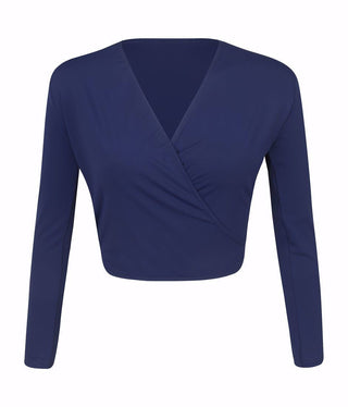 Freed Alycia Cross Over Cardigan - Navy