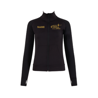 11:11 Dance Company Silky Jacket with Thumb Holes