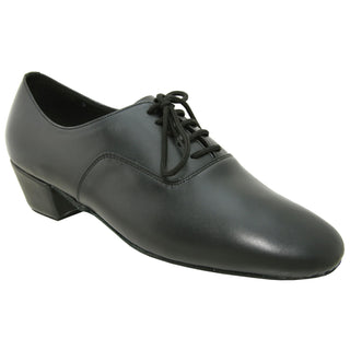 Madrid Mens Leather Dance Shoe with 1" or 1.5" Heel - Wide fit available