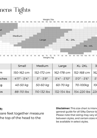 Silky Dance High Performance Footless Tights