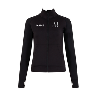 AJ School of Dance Silky Jacket with Thumb Hole
