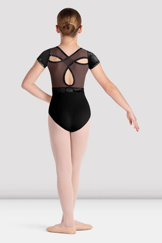 Girls Amelia Cap Sleeve Leotard CL5282