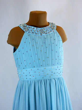 Light Blue Dress with Stones