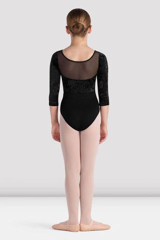 Girls Layla 3/4 Sleeve Leotard CL5246