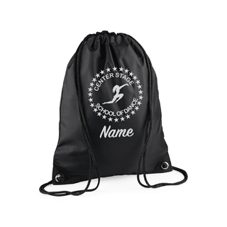 Center Stage School of Dance Drawstring Bag