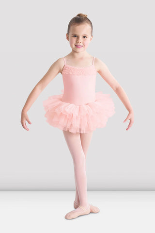 Bloch Girls Desdemona Tutu Leotard Pink