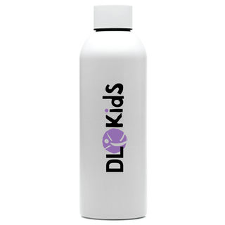 DL Kids Colchester Water Bottle - White