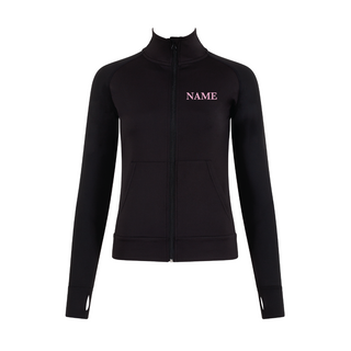 Emma Jayne School of Dance Silky Jacket with Thumb Holes