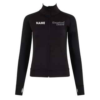 Elevation Dance Silky Jacket with Thumb Holes