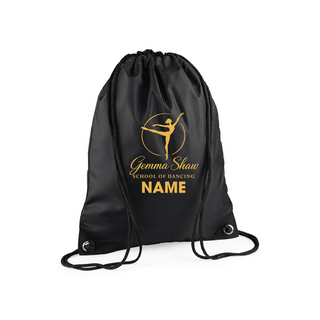 Gemma Shaw School of Dancing Drawstring Bag