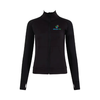 Gymtastic Kidz Silky Full Zip Jacket with Thumb Holes