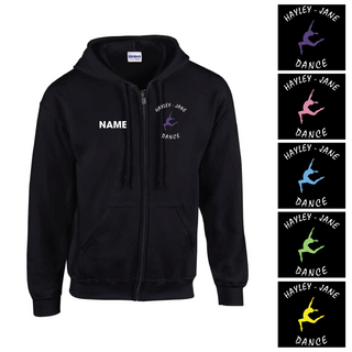 Hayley-Jane Dance Zip Up Hoodie