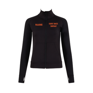 Ignite Dance Company Silky Jacket with Thumb Hole