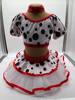 Polka Dot Two Piece