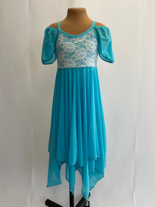 Blue and White Lyrical Dress