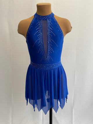 Royal Blue Lyrical Dress - New