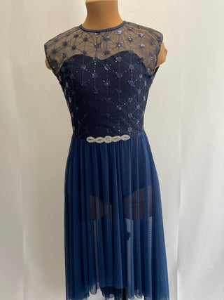 Blue Lyrical Dress