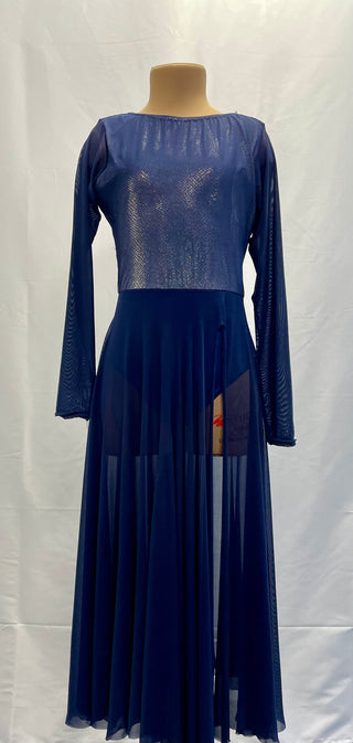 Navy Lyrical Dress