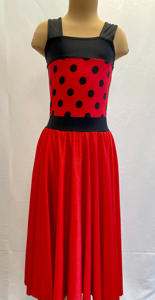 Red And Black Dress