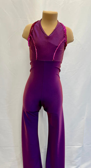 Dark Purple Catsuit
