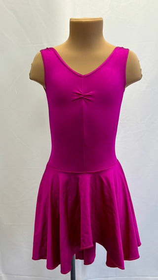 Hot Pink Low Back Dress