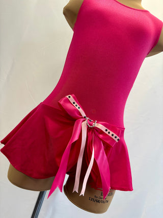 Pink and silver dress