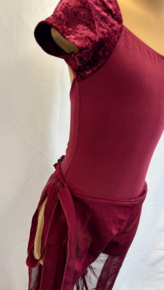 Burgundy Two Piece