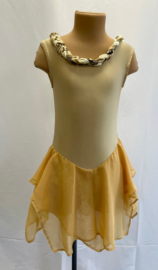 Gold 'Greek' Style Dress
