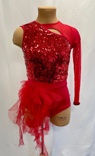 Red Sequin One piece