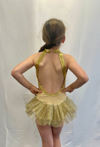 Gold Shimmer Leotard