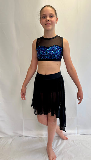 Sequin Top Lyrical Two Piece