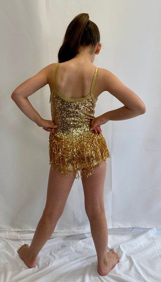 Gold Tassled Costume