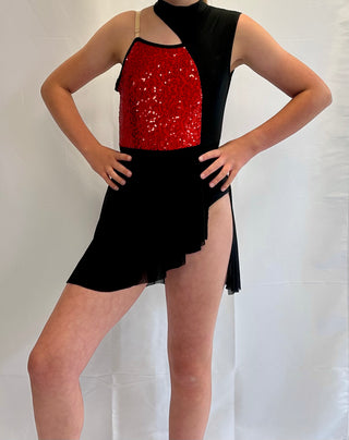 Red and Black Dress - New