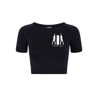 Inspire Dance School Silky Crop Top