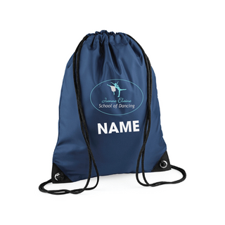 Joanne Elaine School of Dancing Drawstring Bag