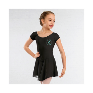 The JLP Academy Branded Black Skirted Leotard