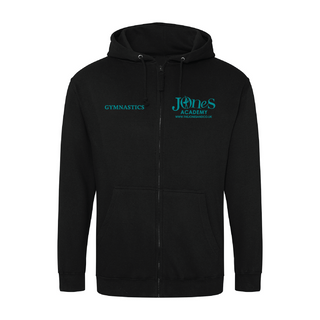 Jones Academy Gymnastics Zip Up Hoodie