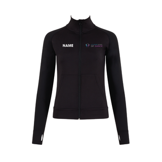 Littleover School of Dance Silky Jacket with Thumb Holes