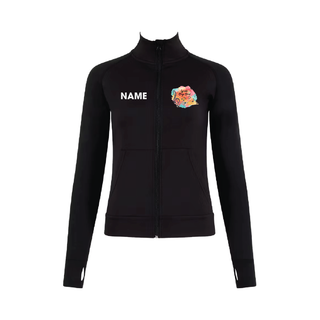 Lyness Stage School Silky Full Zip Jacket with Thumb Holes