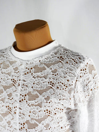 White Lace Bodysuit