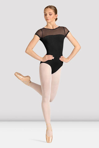 Mirella M20009LM Short Sleeve Leotard
