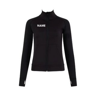 Miss Dani's Performing Arts Silky Full Zip Jacket with Thumb Holes
