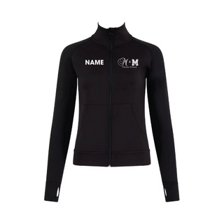 M&M Theatre School Silky Full Zip Jacket with Thumb Holes