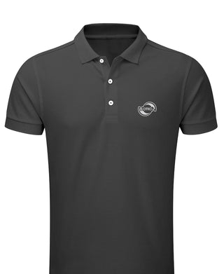 Motion Dance Dad's Embroided Dark Grey Polo Shirt