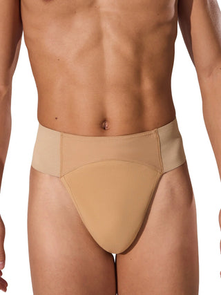 Capezio Quilted Cotton Panel Thong Dance Belt N5930