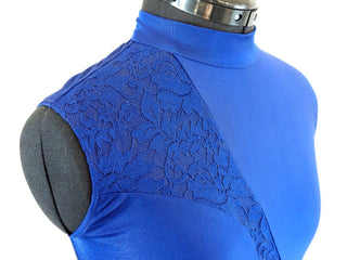 navy blue halter neck dress