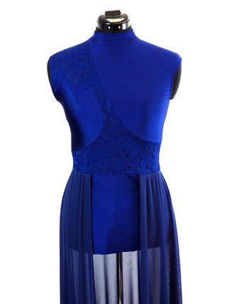 navy blue halter neck dress