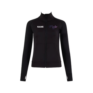 Pulse Dance Silky Jacket with Thumb Holes