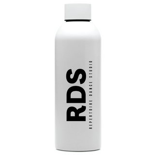 Repertoire Dance Studio Water Bottle - White