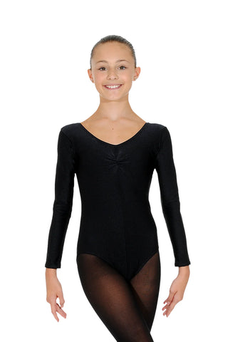 Roch Valley Martine Long Sleeved Leotard - Purple